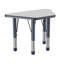 Table d'activité trapézoïdale à hauteur réglable avec pieds trapus-774649208-774649213-802538676