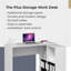 Konca L-Shaped Writing Desk