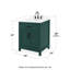 Ensemble de meuble-lavabo simple 30 po Beckett-128066994-128067002
