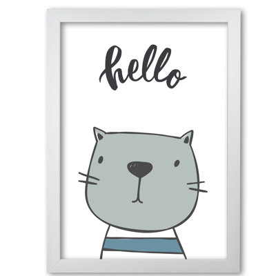 Hello Cat - Painting