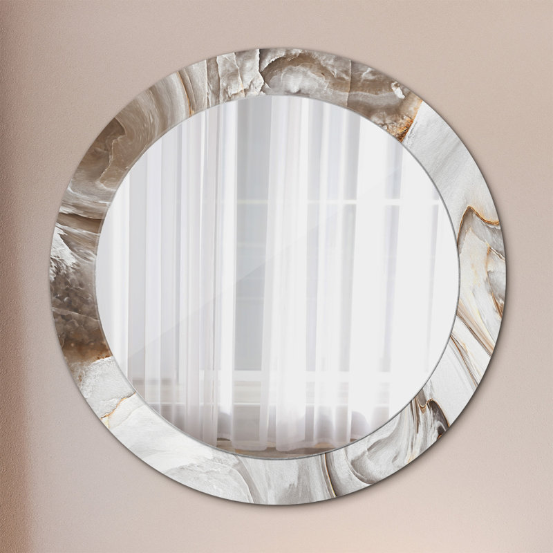Huldar Glass Flat Wall Mirror