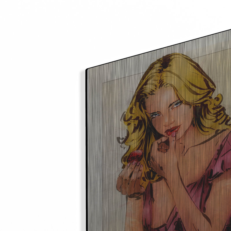 «Strawberry» par TM Borenstein, H 16 po x l 12 po