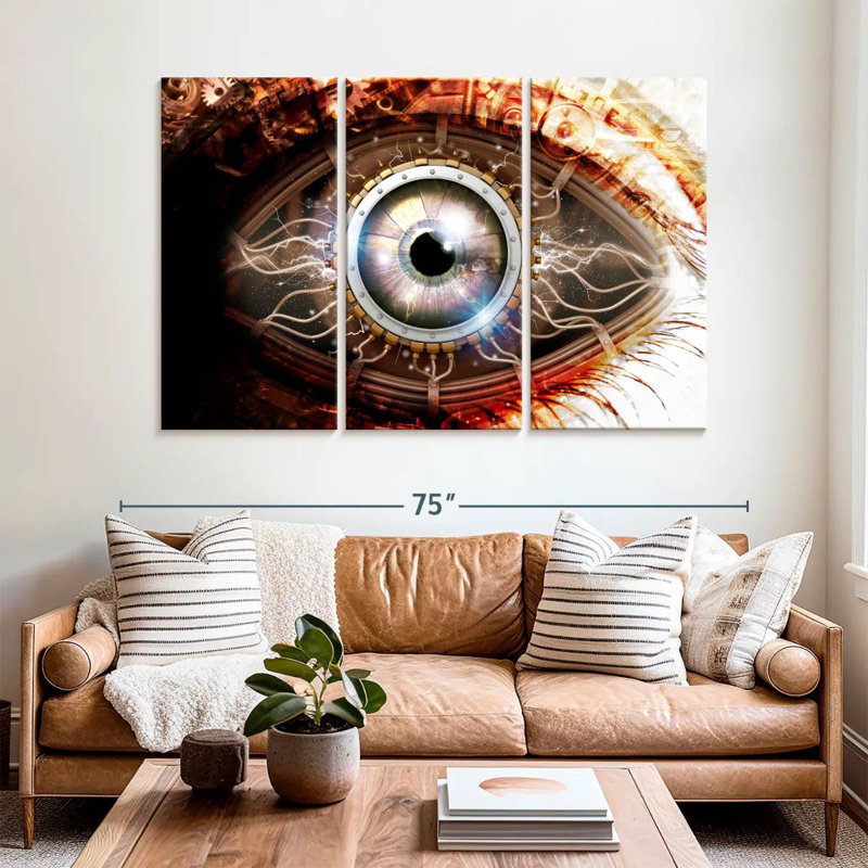 Kelan Bionic Eye, 42" H x 65" W