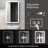 Naliyah Flat Wall Mirror-167528127