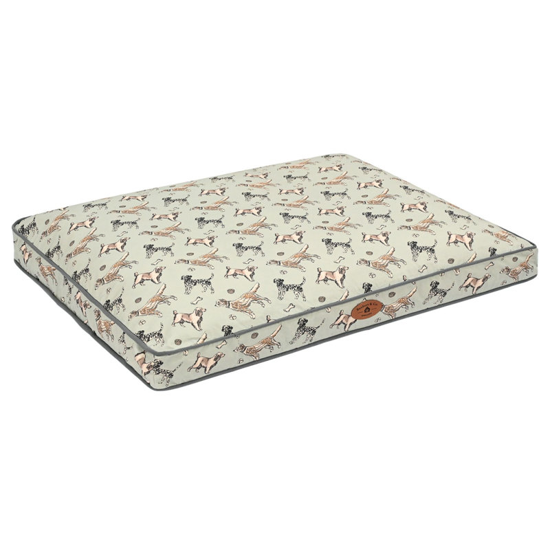 Cotton Pet Bed, 9cm H x 76cm W x 55cm D