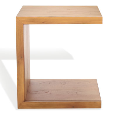 Tawney "C" Wood Accent Table