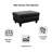 Beitz Faux Leather Ottoman-1848026188