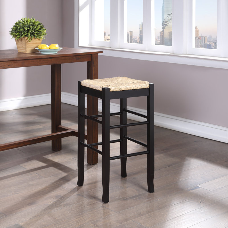 Miltonsburg Bar & Counter Stool, Black, Bar Stool (29.5" Seat Height)