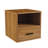Danaya Stackable Cube End Table - Contemporary Minimalist Modular Accent Piece with Drawer for Bedroom, Living Room, or Office-1636903864