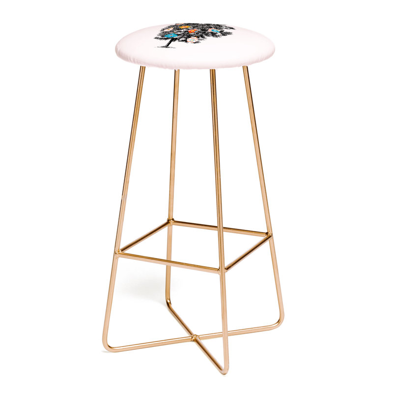 Tabouret 28 ", Or
