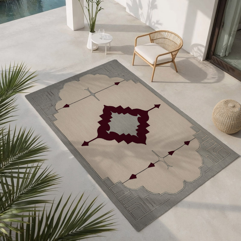 Tapis intérieur et extérieur Sculpted, Rectangulaire 8 pi x 10 pi