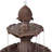 Curved Plinth Traditional Polyresin Outdoor Water Fountain
