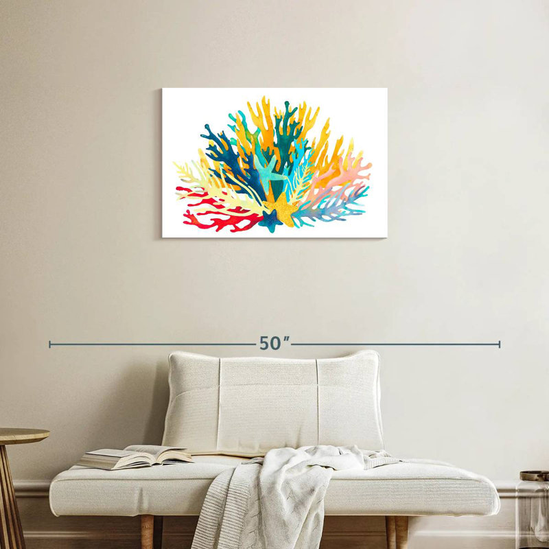 Récif de corail Brampt, H 20 po x l 30 po