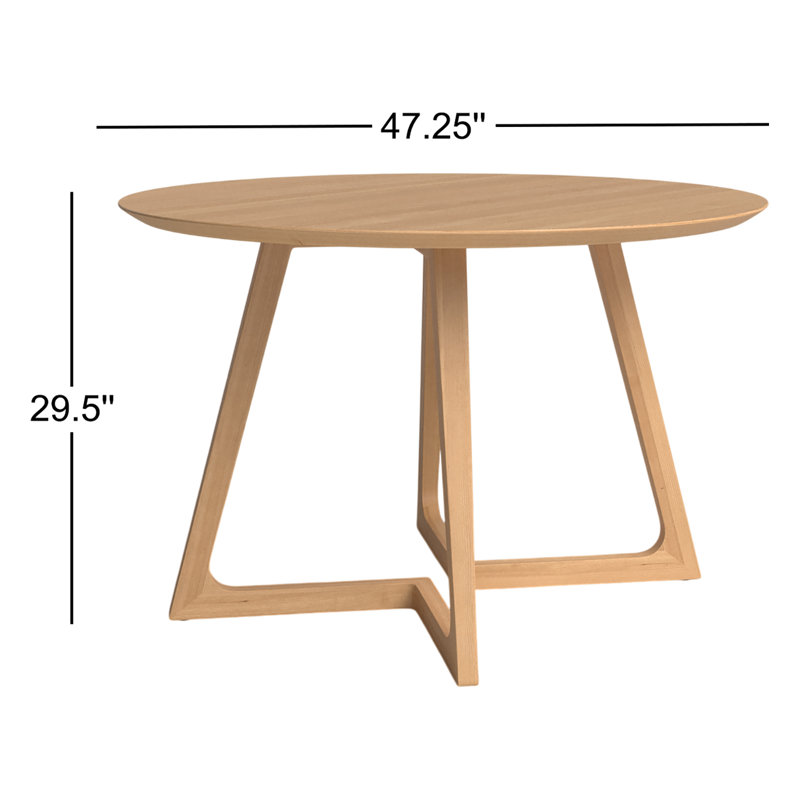 Fischer Dining Table, Natural