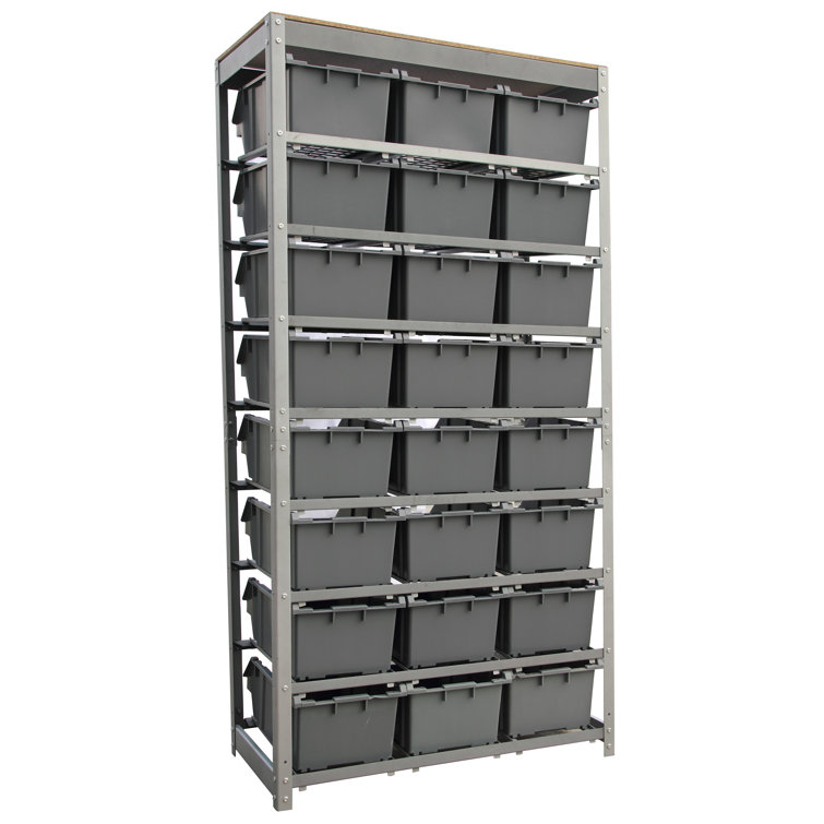 Bin Shelves for Garage Storage : r/somethingimade