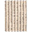 Tapis ivoire / noir Romsey
