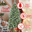 Arbre de Noël artificiel illuminé 6 pi