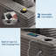 Canapé-lit rembourré de 54 po avec coussins et accoudoirs pour l'intérieur-1548238576
