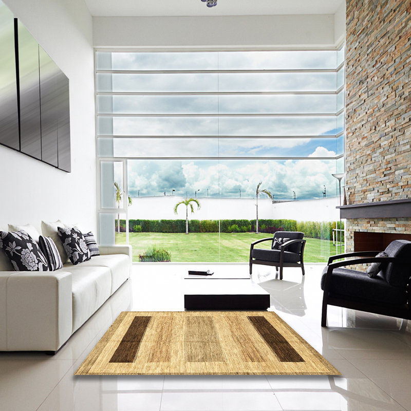 Abstract Indoor Rug, Square 3'