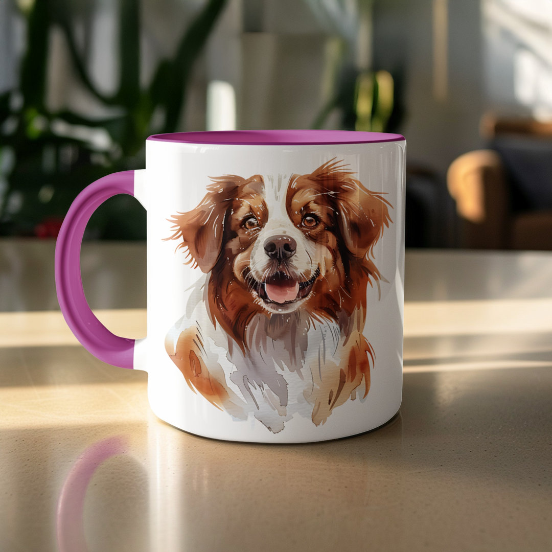 Watercolor Chow Chow Design 11oz Coffee Mug