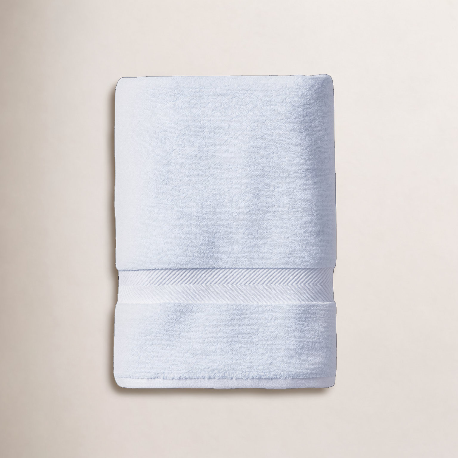 Rane Plush Cotton Bath Sheet, Pale Blue
