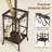 Freestanding Metal Coat Rack With 12 Hooks And Umbrella Holder-354385239