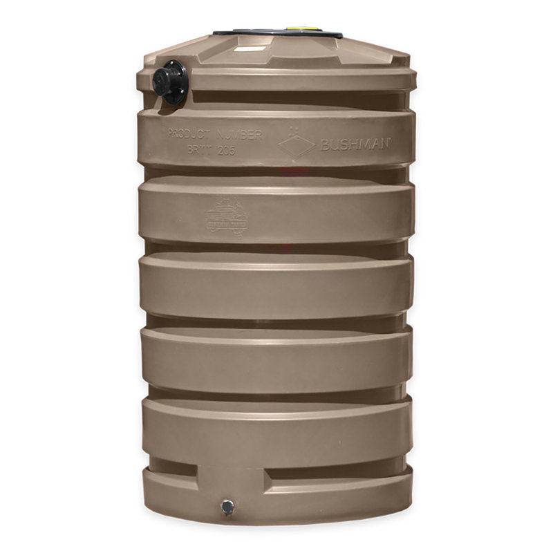 Réservoir d'eau de pluie Bushman 205 gallons - Moka