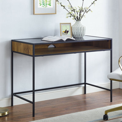 East Palo Alto Glass Top Writing Desk