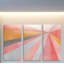 A Premium «Geometric Burst», impression multi-pièces sur toile-1688455697