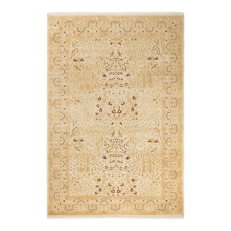 Classic One-of-a-Kind 6' 0" X 8' 9" Hand Knotted Area Rug
