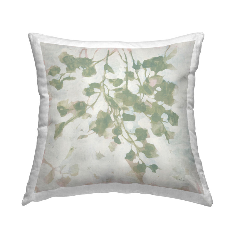 Coussin décoratif Dancing Leaf Shadows par Danhui Nai