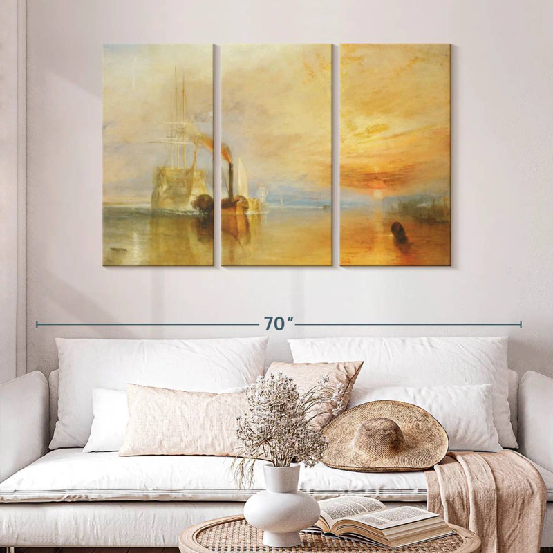 Keiri The Fighting Temeraire, 32" H x 50" W