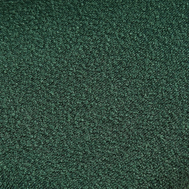 Ensemble de 2 chaises de salle à manger en tissu Boucle avec pieds en métal pour la salle à manger, la cuisine et le salon, 2