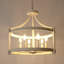 Lustre géométrique à 6 lumières Carrianna-1131134090