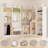 Navada Freestanding Closet System with Mirror-866838042
