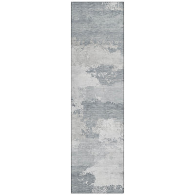Machine Washable Indoor/Outdoor Karr ACN2372 Abstract Rug