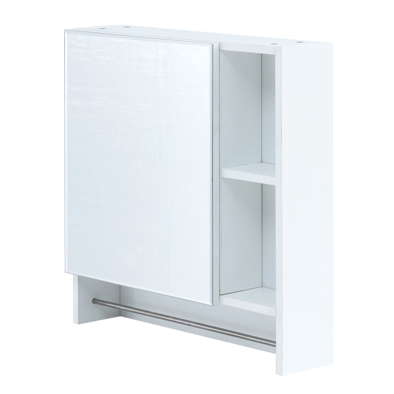 Armoire à miroir compacte en MDF pour salle de bain moderne et plus