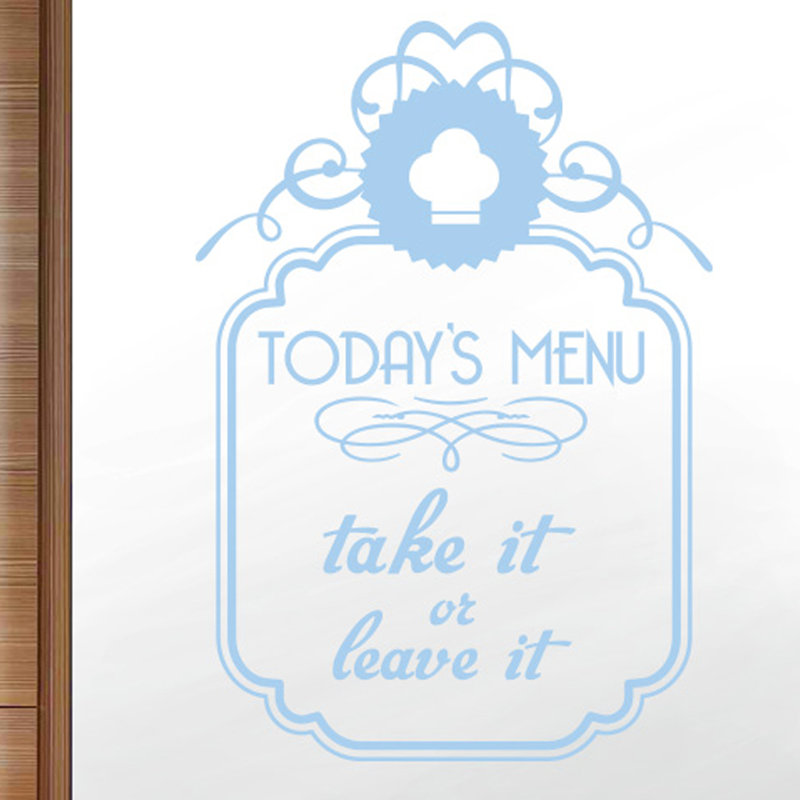 Wall Decal, Light Blue
