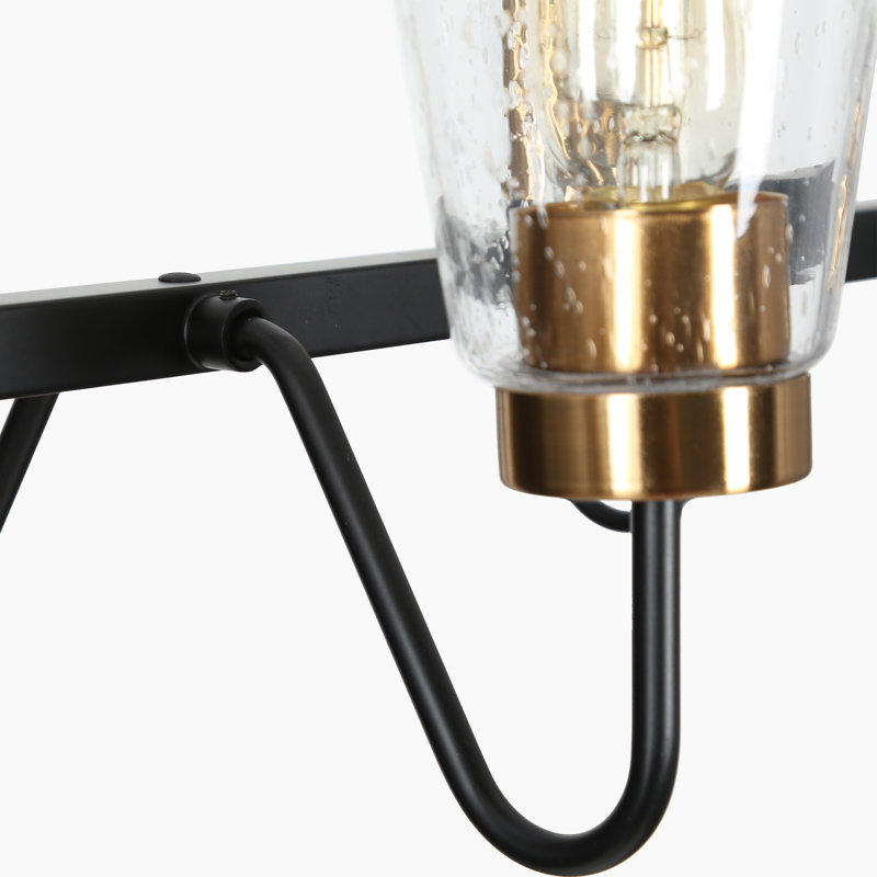 Luminaire suspendu pour îlot de cuisine 6 lumières Mackline