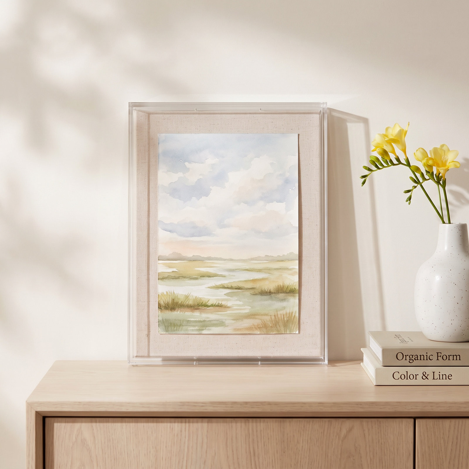 Acrylic Shadow Box Picture Frame, 11" x 14"