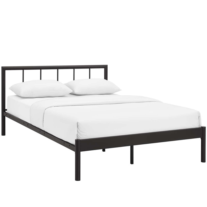 Modway Gwen Full Bed Frame, Brown, Full / Double