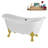 59" Streamline Clawfoot Tub,Tray,Drain, Clawfeet-101628972-102220279