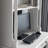 White Rectangular Solid Wood desk-1247947099