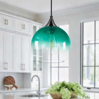 Luminaire suspendu pour îlot de cuisine 1 lumière