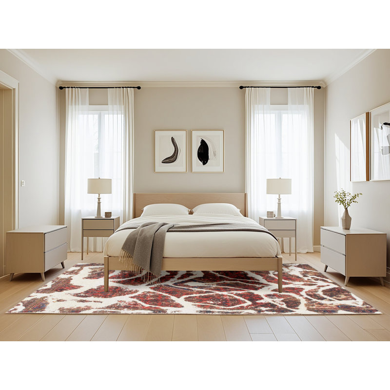 Tapis multicolore Stoneboro, Rectangle 5 pi x 8 pi