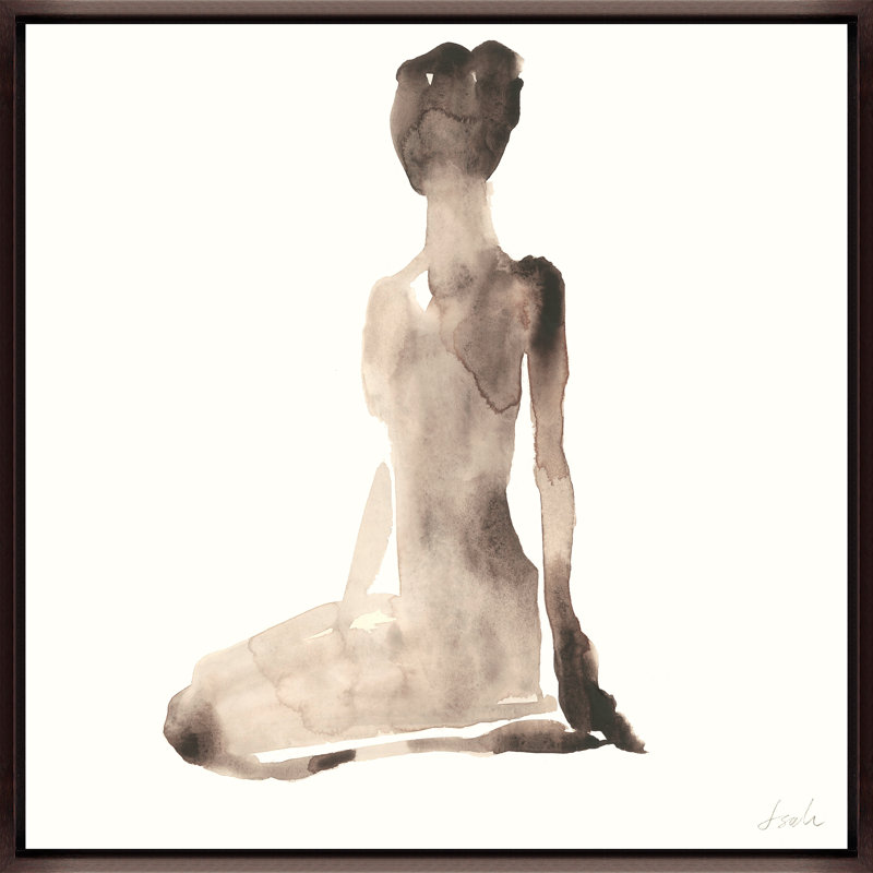 «Poised IV» par Janice Sadler - Peinture sur toile