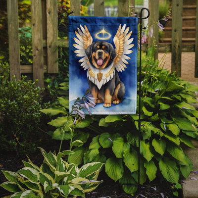 Dogue du Tibet, mon ange, drapeau du jardin
