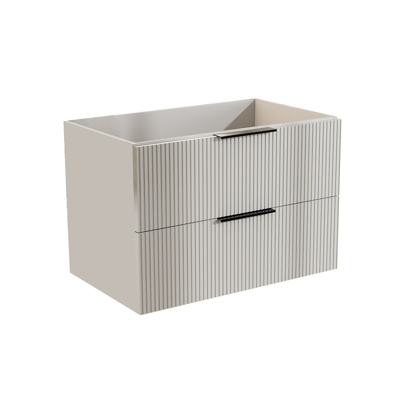 Meuble-lavabo gris 30 po sans lavabo