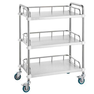 34.13'' H x 26.38'' W Lab Cart with Wheels