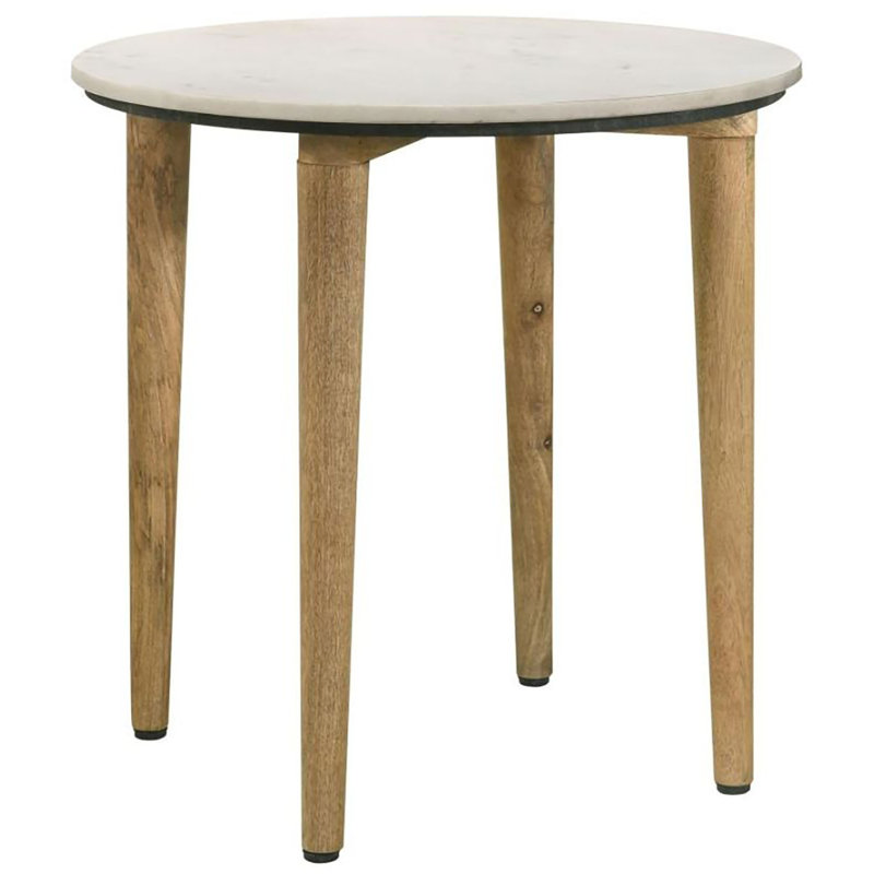 Fenaly Marble Top End Table